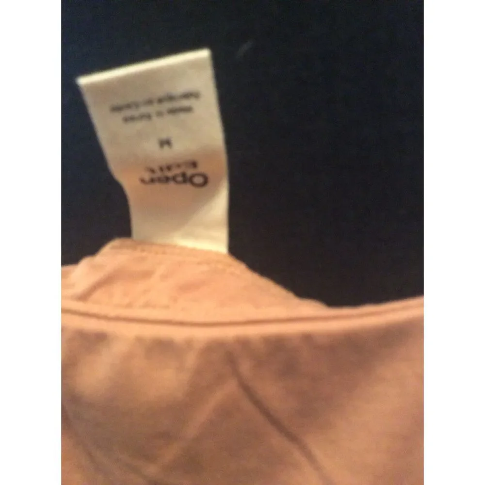 New NWT Open Edit Ruched  Skirt Mocha Tan Size Medium M Soft